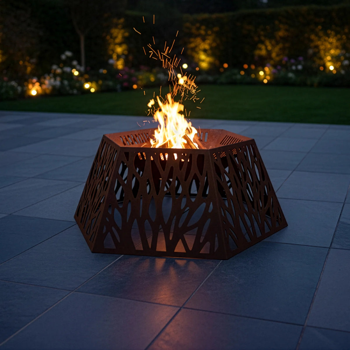 Feuerstelle „Hexagon“ – Ansicht 2