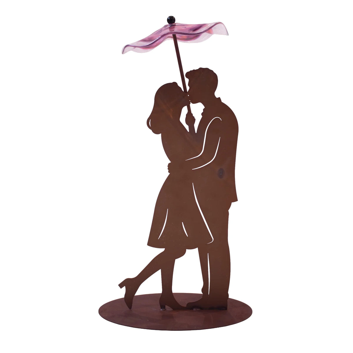 Pärchen mit Regenschirm