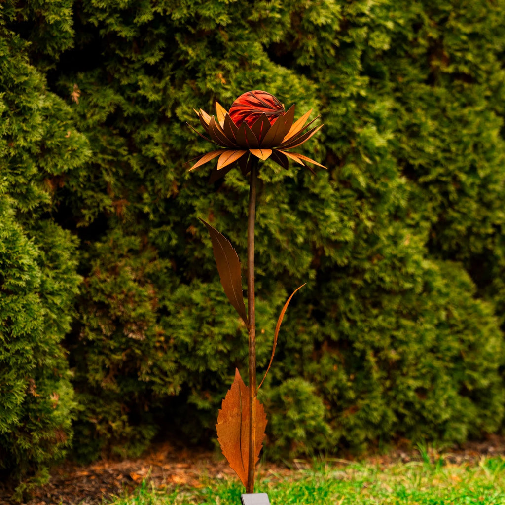 Glasblume „Maya“ mit Solar