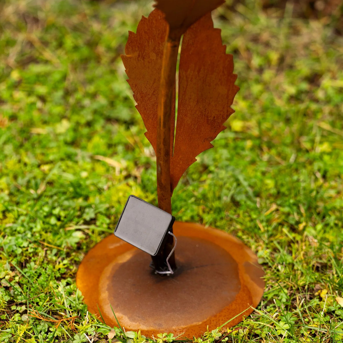 Glasblume „Maya“ mit Solar – Ansicht 2