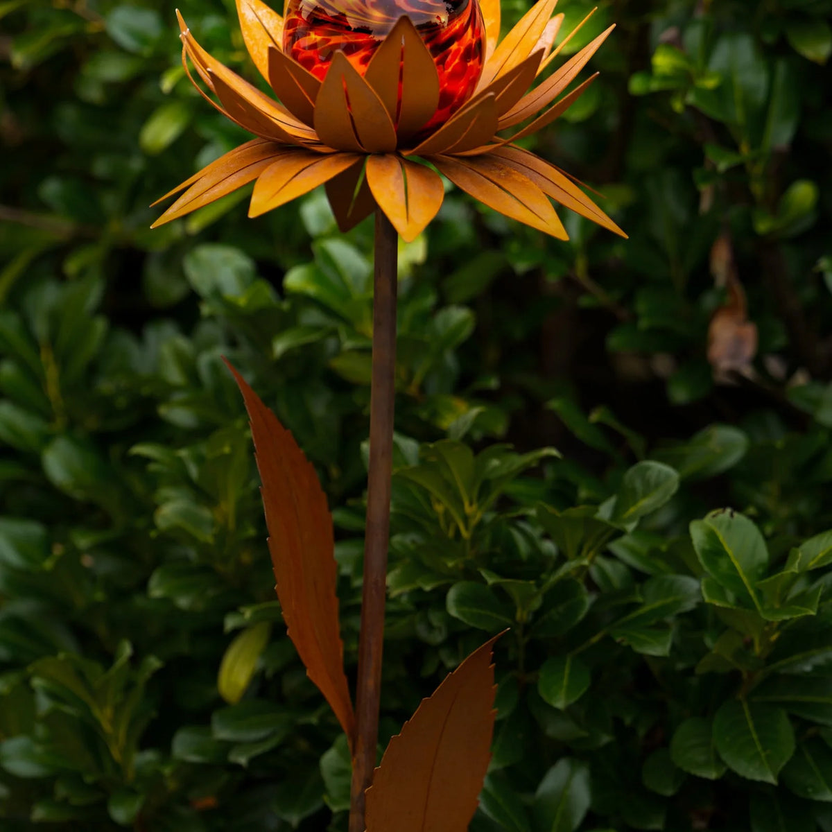Glasblume „Maya“ mit Solar – Ansicht 3