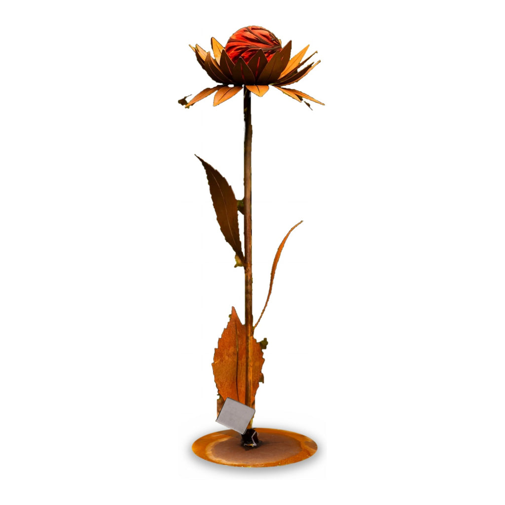 Glasblume „Maya“ mit Solar