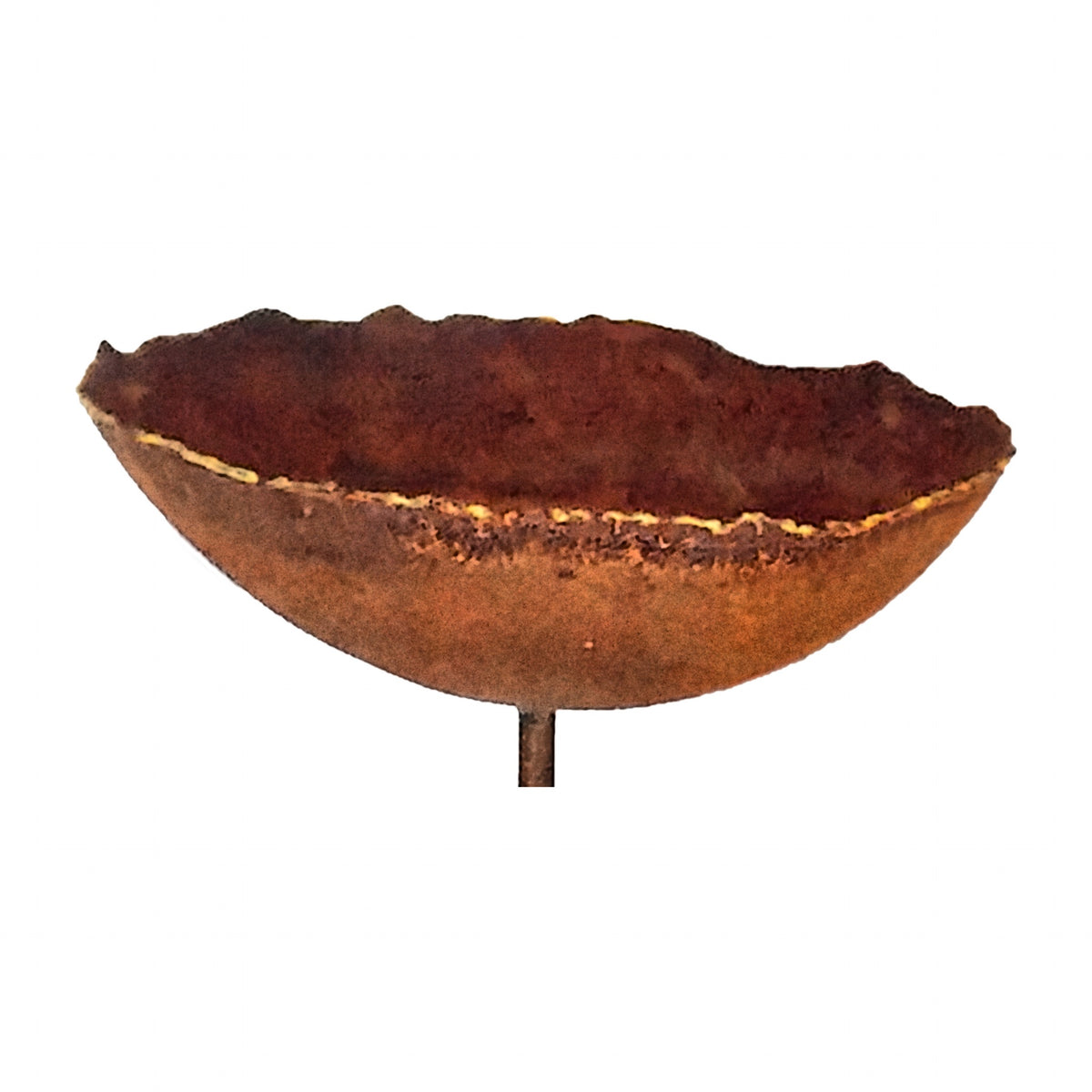 Ripple-Schale mit Goldrand – Ø 27 cm