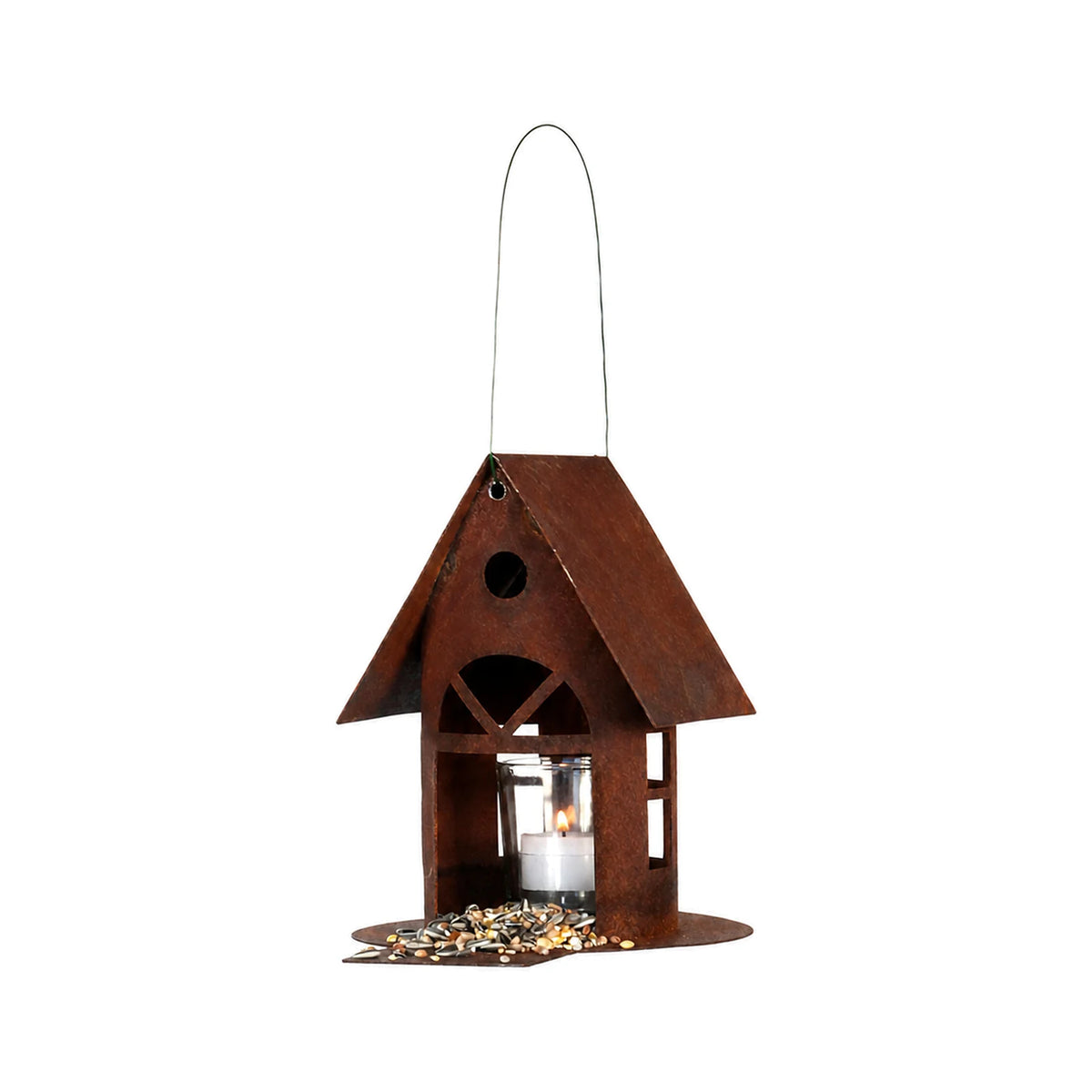 Vogelhaus mit Steg