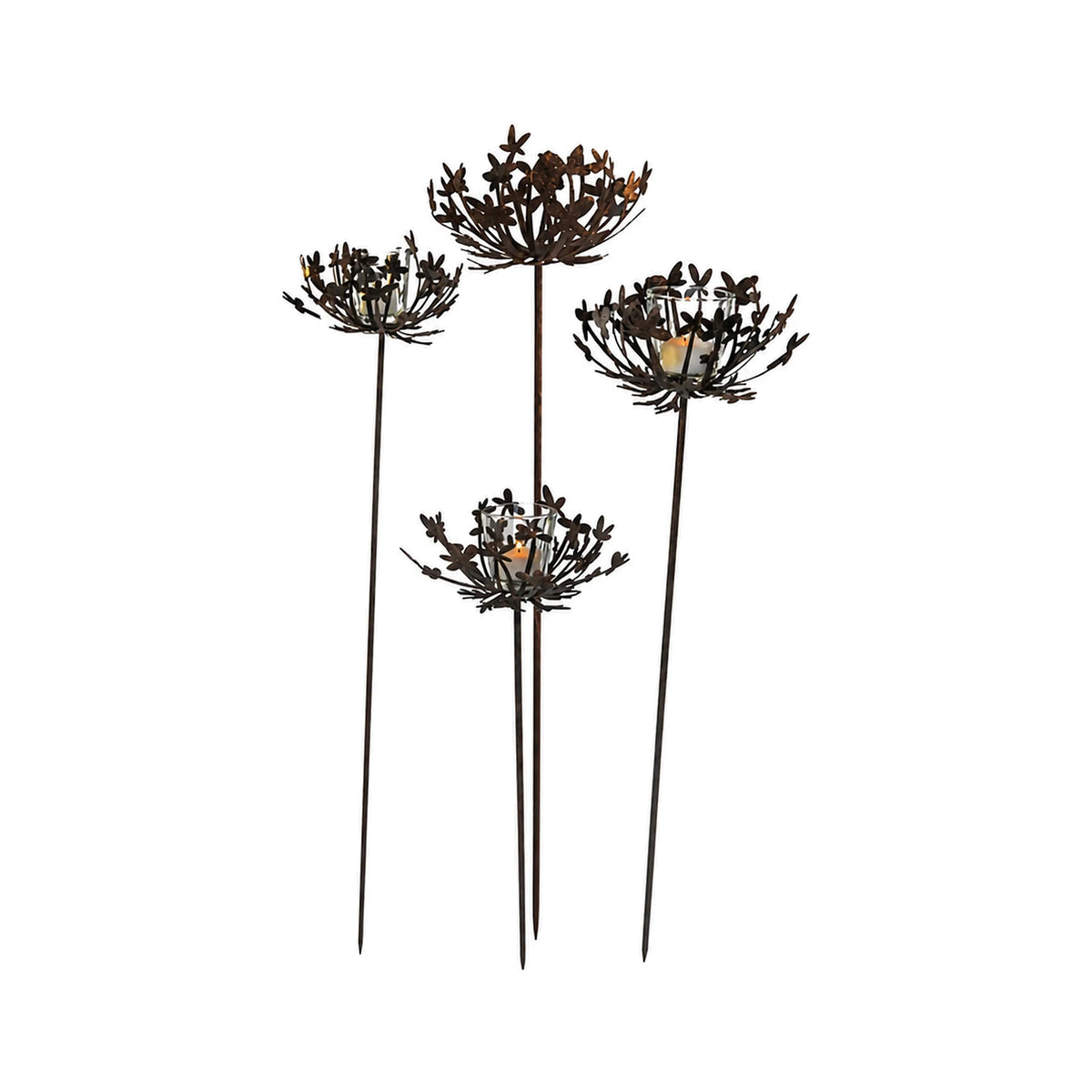 Gartenstecker „Wilde Möhre 3D“ mit 120 cm Steckstab
